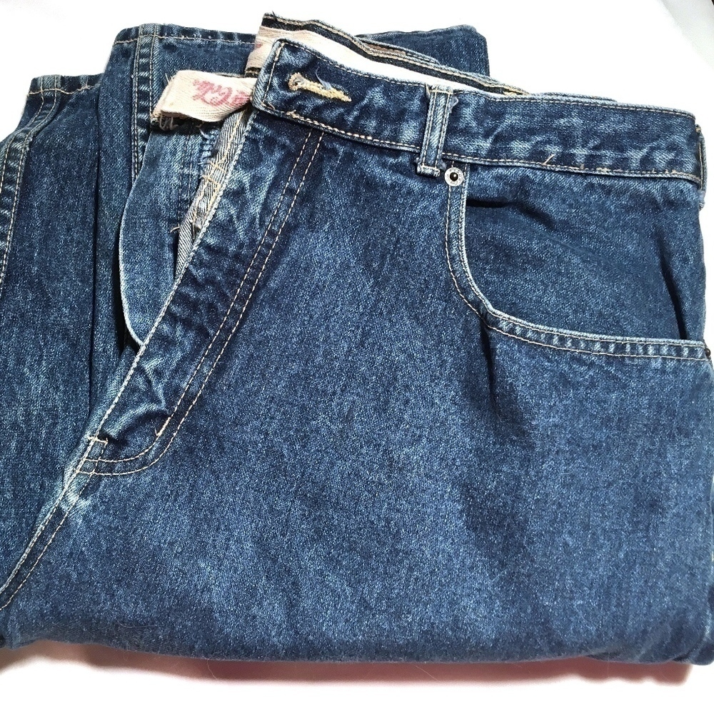 𝅺vintage Coca Cola High Waist Mom Jeans 38x32